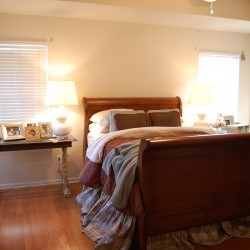 fabricless master bedroom