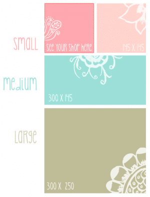 nesting place ad sizes