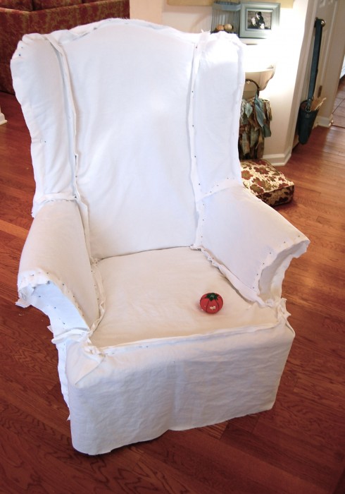 wrongside out slipcover