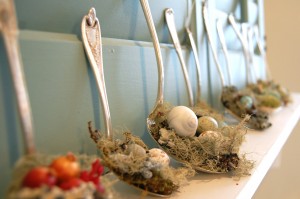 row of nesting spoons