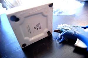 hot glue