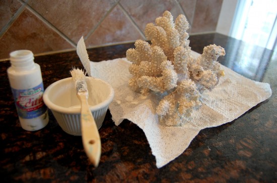 painting coral
