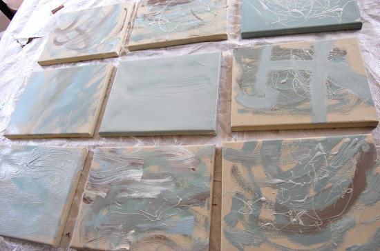 canvases the boys painted