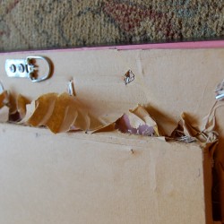 recycled shadow box