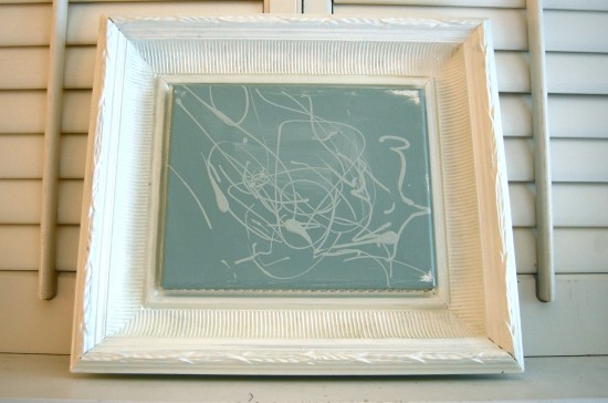 framed canvas