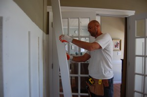man building man building
