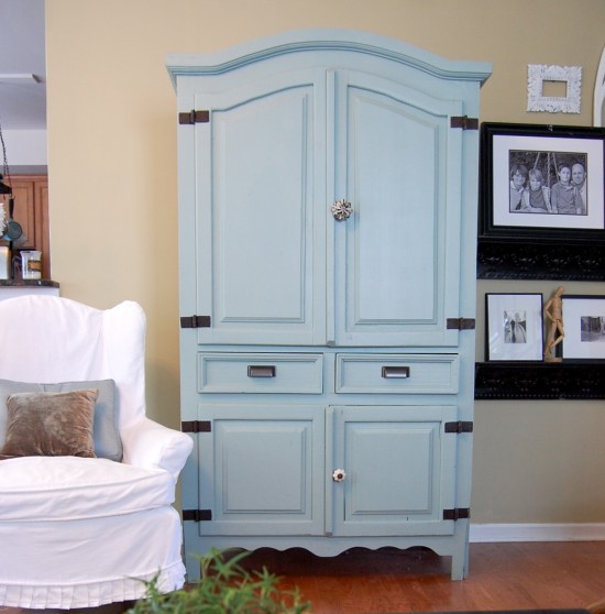 painted cabinet
