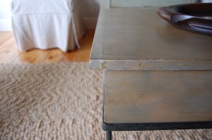painted coffee table