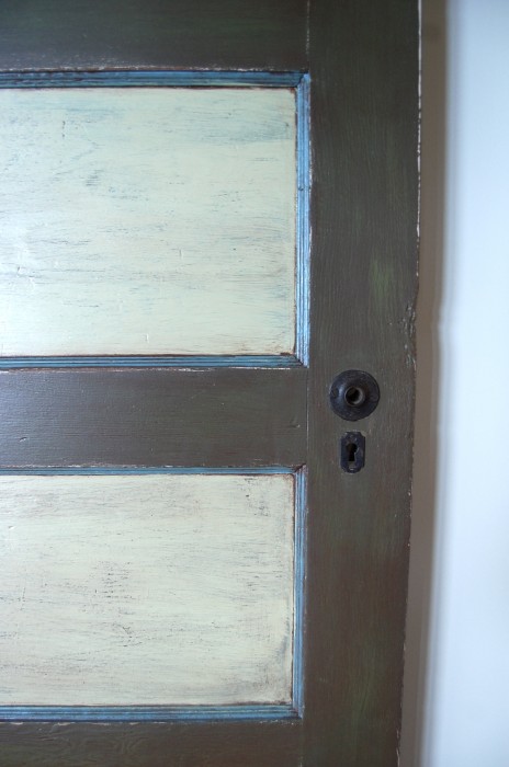 painted door