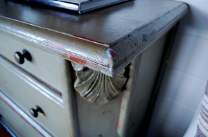 painted dresser