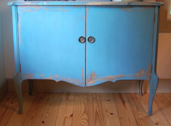 painted cabinet