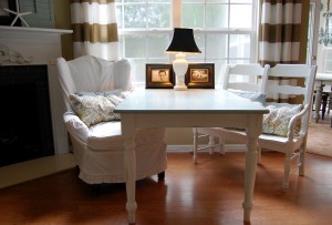table chair table chair