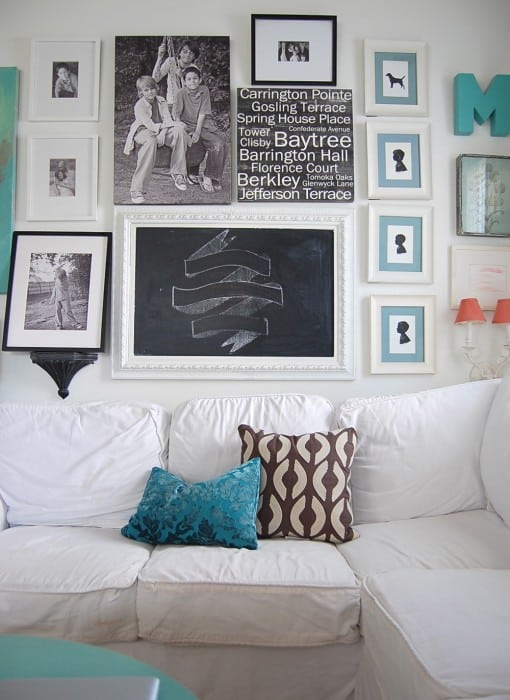 gallery wall