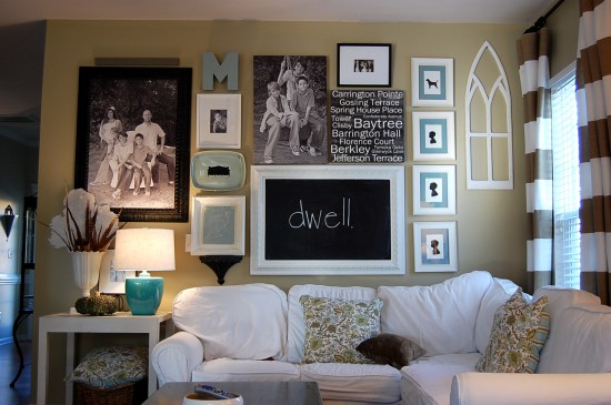 how to make a gallery wall