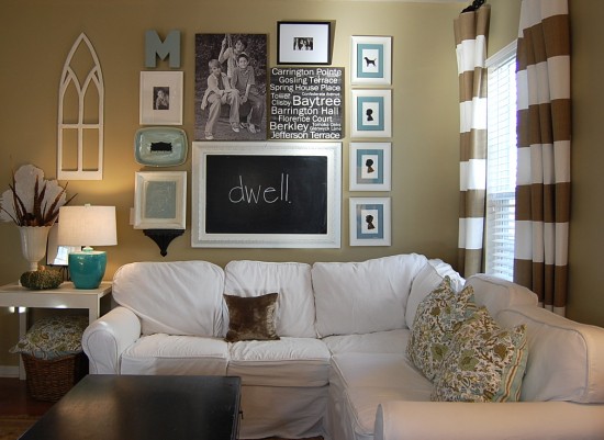gallery wall mix up
