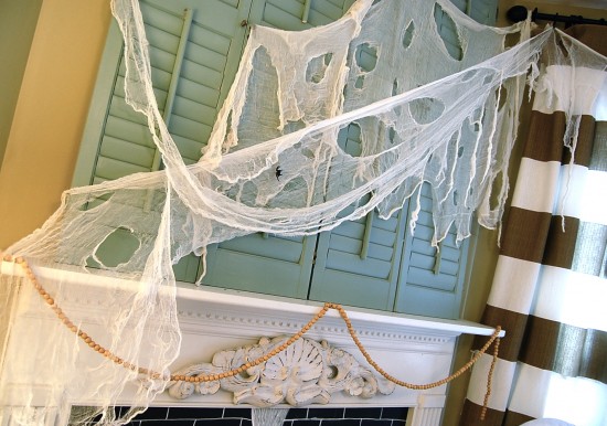 halloween mantel mantle