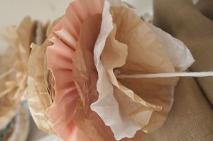 coffee filter garland