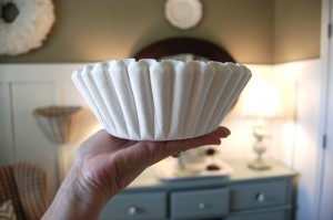 coffee filters white