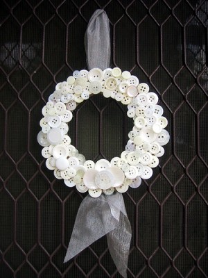 button wreath