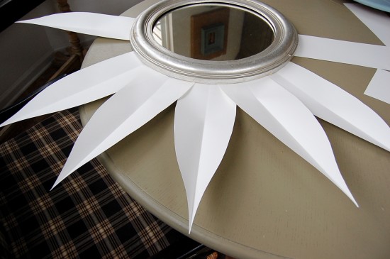 Sunburst mirror