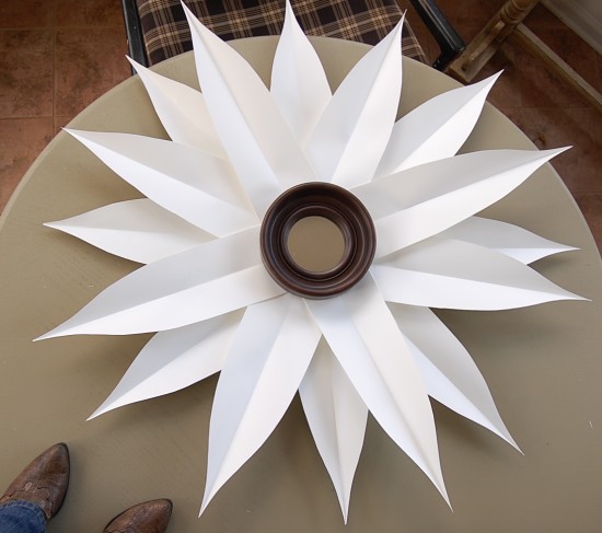 sun burst mirror