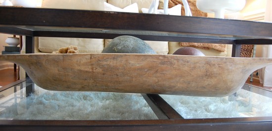 antique wooden trencher