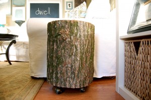 stump side table