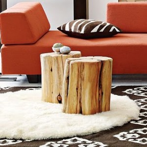 Natural+Tree-Stump+Side+Table+-+$199.00
