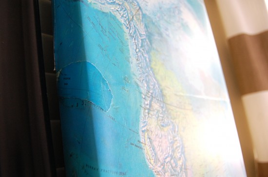 ripped map