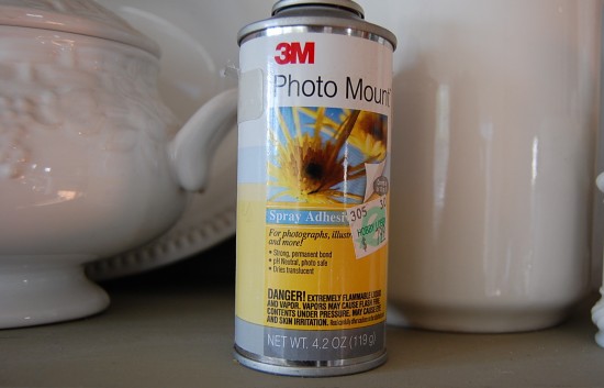 photo mount adhesive