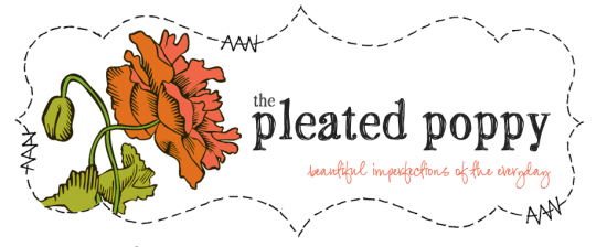 pleated poppy house