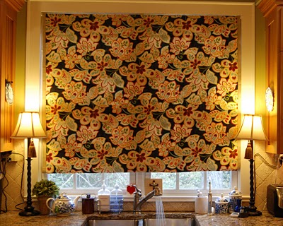 No Sew Roman Shade