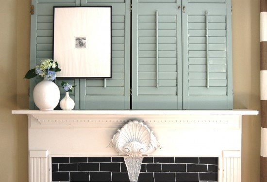 decorate a mantel when you rent mantle