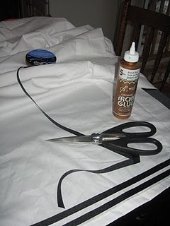 ribbon sheet fabric glue