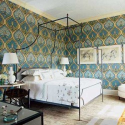 fabric wall paper