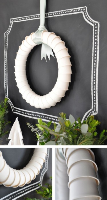 DIY_PaperCup_Wreath