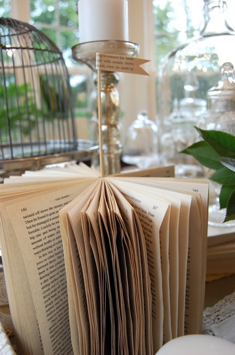 flaired book