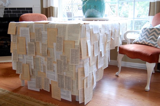 book table cover