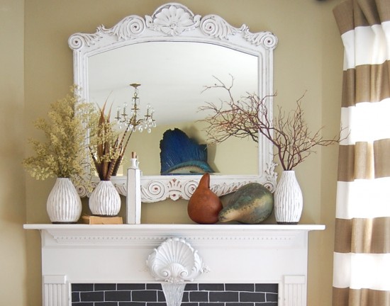 fall mantle decor fall mantel mantle