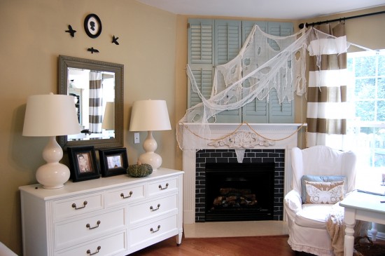 creepy mantle fall mantel