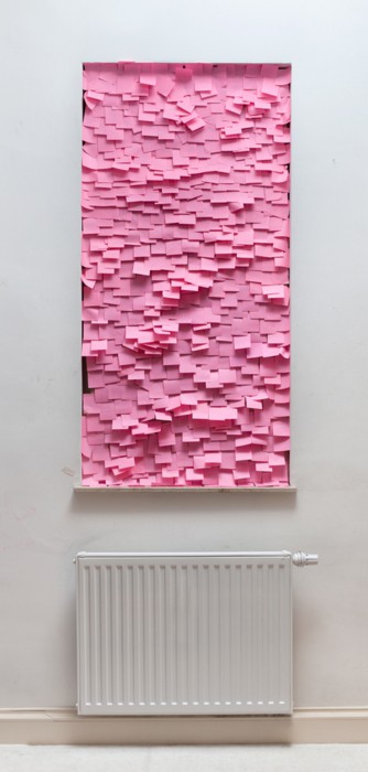 post it note wall
