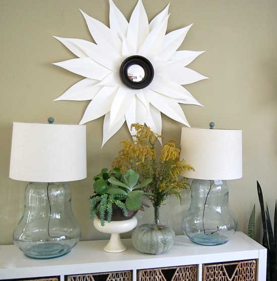 posterboard mirror