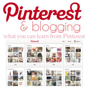 Pinterest and Blogging