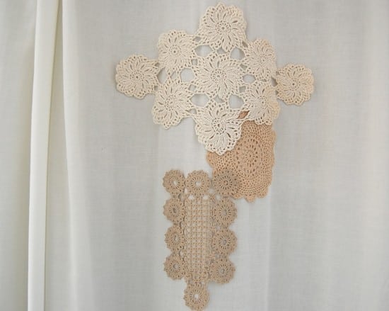 DIY shower curtain