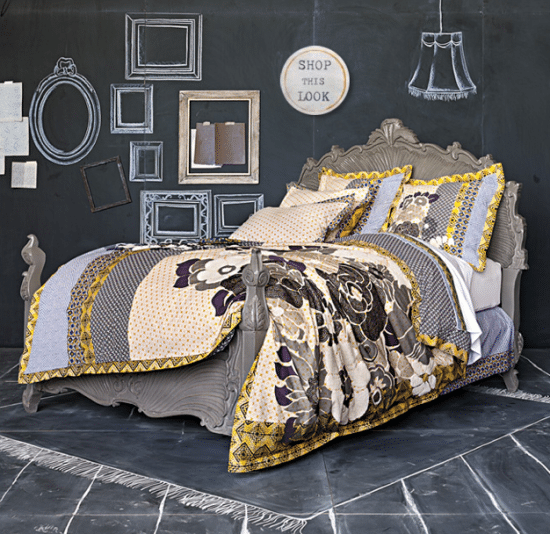 anthropologie chalk board walls floors