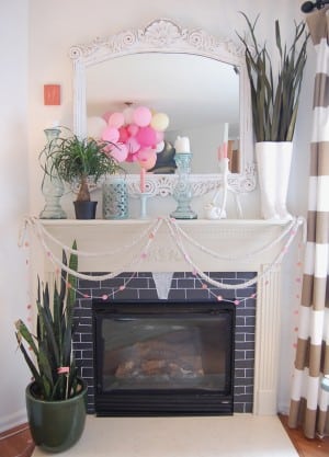 paper dot garland