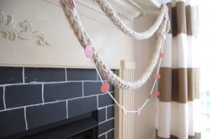 paper dot garland