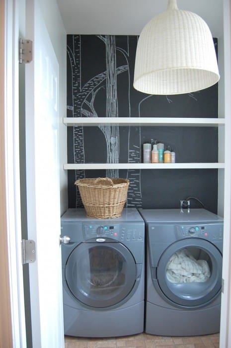 renter's makeover laundry room ideas