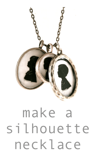 How to Make a Custom Silhouette Necklace