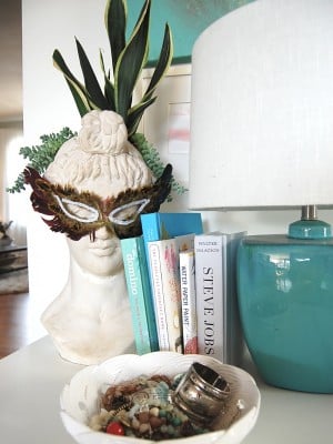 bust planter